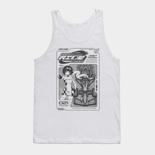 F1 Y2K Anime Tank Top